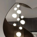 Axyaa Nordic Pendant Chandelier for Dining Room, Living Room, and Stair Lighting