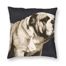 Axyaa Cute English Bulldog Floor Pillowcase for Home Decor