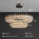 Axyaa Gold Crystal Chandelier: Luxury Lighting for Dining, Living, Bedroom, Kitchen Island