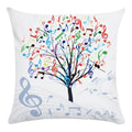 Axyaa Tree Pattern Office Chair Cushion Cover