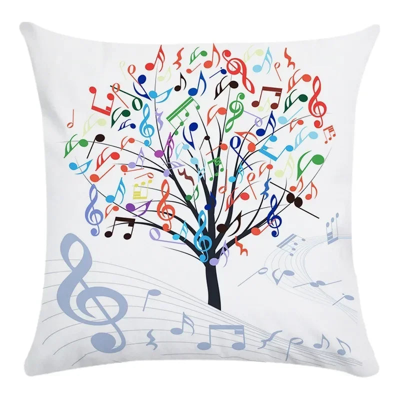 Axyaa Tree Pattern Office Chair Cushion Cover