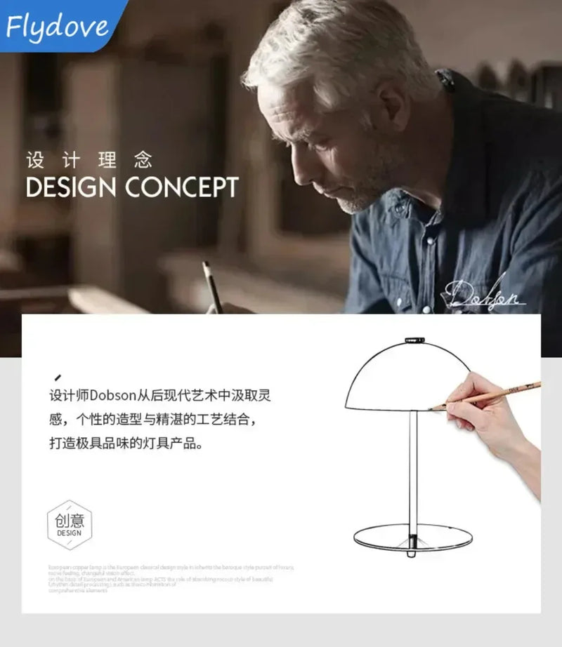 Axyaa Nordic LED Desk Light - Metallic Luster for Bedroom, Study, and Hotel
