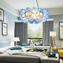 Axyaa Petal LED Pendant Lamp Modern Minimalist Bedroom Hanging Light