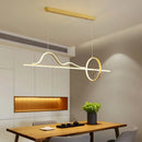 Axyaa Dimmable LED Chandelier Pendant Lamps for Home Lighting