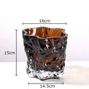 Axyaa Glass Vase Hydroponic Flower Pot Desk Decor Floral Arrangement Vase