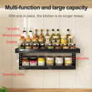 Axyaa 2-Layer Kitchen Storage Organizer for Seasoning Bottles and Utensils