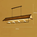 Axyaa Contemporary Pendant Light Chandelier LED Ceiling Lamp for Modern Dining Room