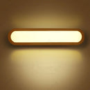 Axyaa LED Wood Wall Lamp with Acrylic Shade for Elegant Home Lighting