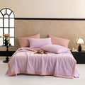 Axyaa Cotton Bubble Double-Layer Yarn Summer Quilt Set