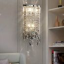 Axyaa LED Crystal Wall Lamp Modern Minimalist Decorative Lighting for Hotel & Home