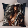 Axyaa Dark Gothic Tattoo Cushion Cover 45x45 cm
