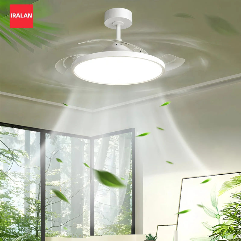 Axyaa 3-in-1 Smart Ceiling Fan with LED Light and Remote Control