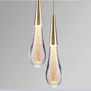 Axya Crystal Drop Pendant Light for Bedroom Decor & Home Lighting