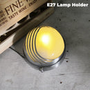 Retro LED Wall Lamp Industrial Vintage Glass Sconce for Bathroom Garden Porch by Axyaa