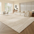 Axyaa Cream Style Luxury Carpet: Bedroom & Living Room High End Non Slip Rug