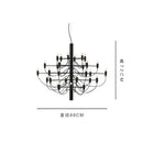 Axyaa Modern Italian Pendant Ceiling Chandelier for Kitchen Living Room