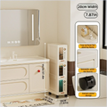 Axyaa Slim Storage Cabinet: Minimalist Organizer for Kitchen & Bathroom