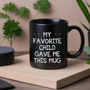 Axyaa Dad Funny Gift Mug, 11oz Ceramic Tea Cup for Office - Branded & Fun