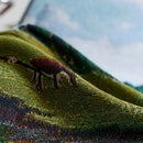 Axyaa Green Valley Horse Tapestry Throw Blanket for Cozy Home