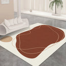 Axyaa Nordic Minimalist Bedside Rug - High-Quality Studio Lounge Decoration Rug