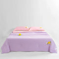 Axyaa Cool Silk Summer Quilt - Color Matching Spandex - Air Conditioner Quilt