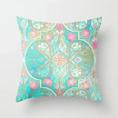 Axyaa Modern Geometry Print Cushion Cases - 45x45cm