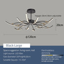 Axyaa Modern LED Ceiling Lights in Black/Gold Finish for Living Room, Bedroom, Dining Room