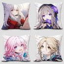 Axyaa Honkai Star Rail Pillowcase - Cosplay Cartoon Print Cushion Cover