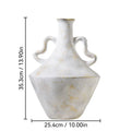 Axyaa Vintage Rough Art Flower Vases, Ceramic Home Ornaments, Earthenware Jars