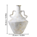 Axyaa Vintage Rough Art Flower Vases, Ceramic Home Ornaments, Earthenware Jars