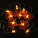 Axyaa Autumn Maple Leaf Pumpkin LED Fairy String Light