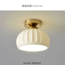 Nordic Acrylic Chandelier Ceiling Lamp for Aisle Corridor Balcony - Axyaa