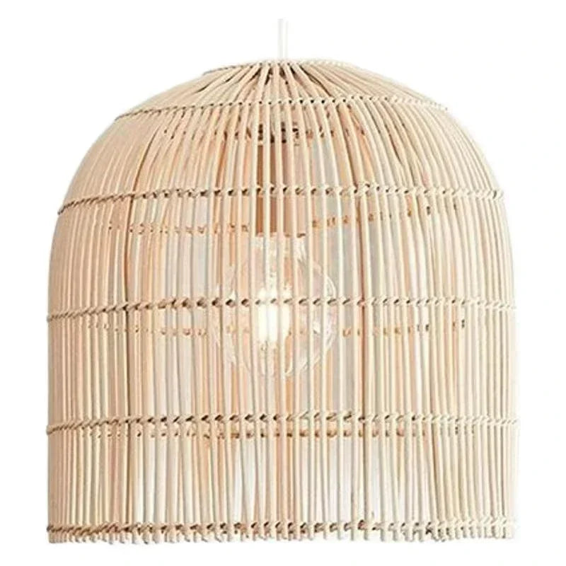 Axyaa Wabi Sabi Rattan Pendant Light for Home Decor