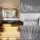 Axyaa LED Neon Tube Rope Light Strip - Waterproof & Flexible IP65 Soft Silicone Diffuser