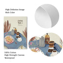 Nordic Coffee Kitchen Art | Axyaa Food Print Poster for Modern Dining Room Decor