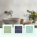 Axyaa 3D Tile Stickers: Self-adhesive, Water & Mold Resistant for Kitchen/Bathroom - 30x30cm