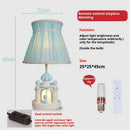 Axyaa Castle Princess Room Desk Lamp LED - Girl's Cartoon Bedroom Floor Lamp