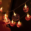 Axyaa Pumpkin String Lights for Halloween Party & Haunted House