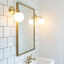 Axya Copper Wall Lamp: Nordic Style Waterproof Wall Light for Bathroom, Bedroom & Living Room