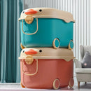 Axyaa Kids Toy Storage Box: Large Capacity Household Organizer for Snacks, Clothes, and More