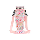 Axyaa Kawaii Daisy Cup Holder Strap Pocket 40oz Accessories Sleeve Bag