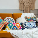 Axyaa Bohemian Cotton Pillow Cover for Fashionable Home Decor