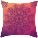Axyaa Mandala Print Square Pillowcase - Home Decor Cushion Cover