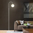 Axya Nordic LED Ball Floor Lamp with Metal Stand for Home Decor