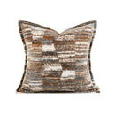 Axyaa Orange Cut Velvet Pillow Sofa Living Room Bed Pillowcase 30*50cm