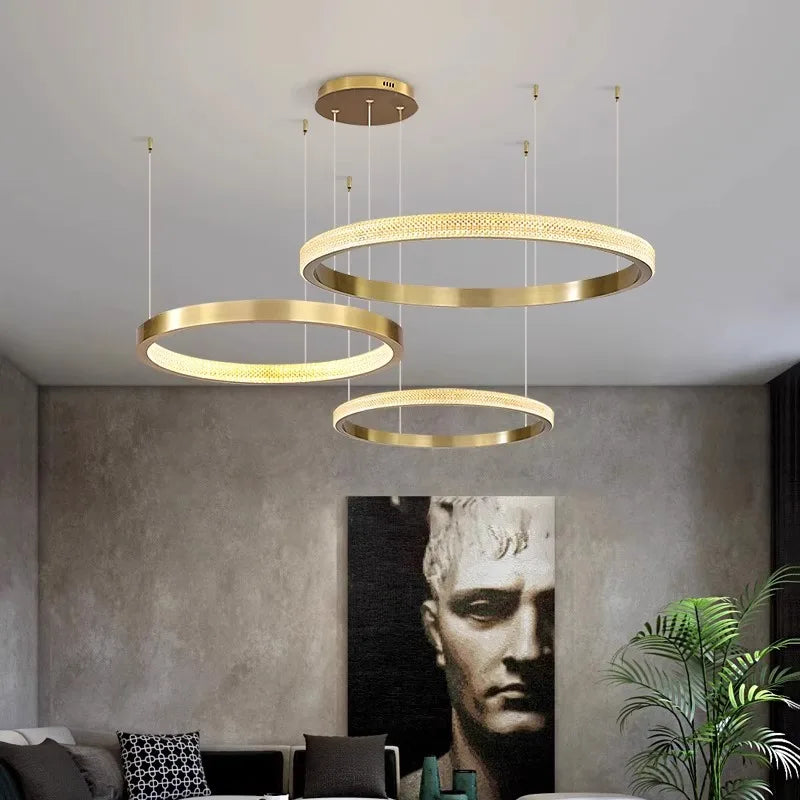 Axyaa Modern LED Chandeliers for Home Decor and Indoor Lighting