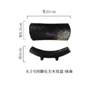 Axyaa Ceramic Tableware Set for Sushi, Hot Pot, Barbecue - Creative and Elegant Hotel Dining.