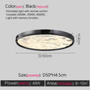 Axyaa Full Spectrum LED Ceiling Lamp for Living Room Bedroom, Nordic Modern Design