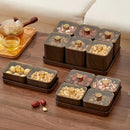 Axyaa Plastic Storage Tray- Food Serving & Snack Organizer