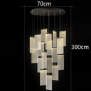 Axyaa LED Pendant Light for Living Room Staircase Chandeliers Modern Home Decor
